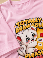 Totally Available - Please Disturb Me Unisex Oversized T-shirt