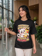 Totally Available - Please Disturb Me Unisex Oversized T-shirt