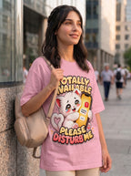 Totally Available - Please Disturb Me Unisex Oversized T-shirt